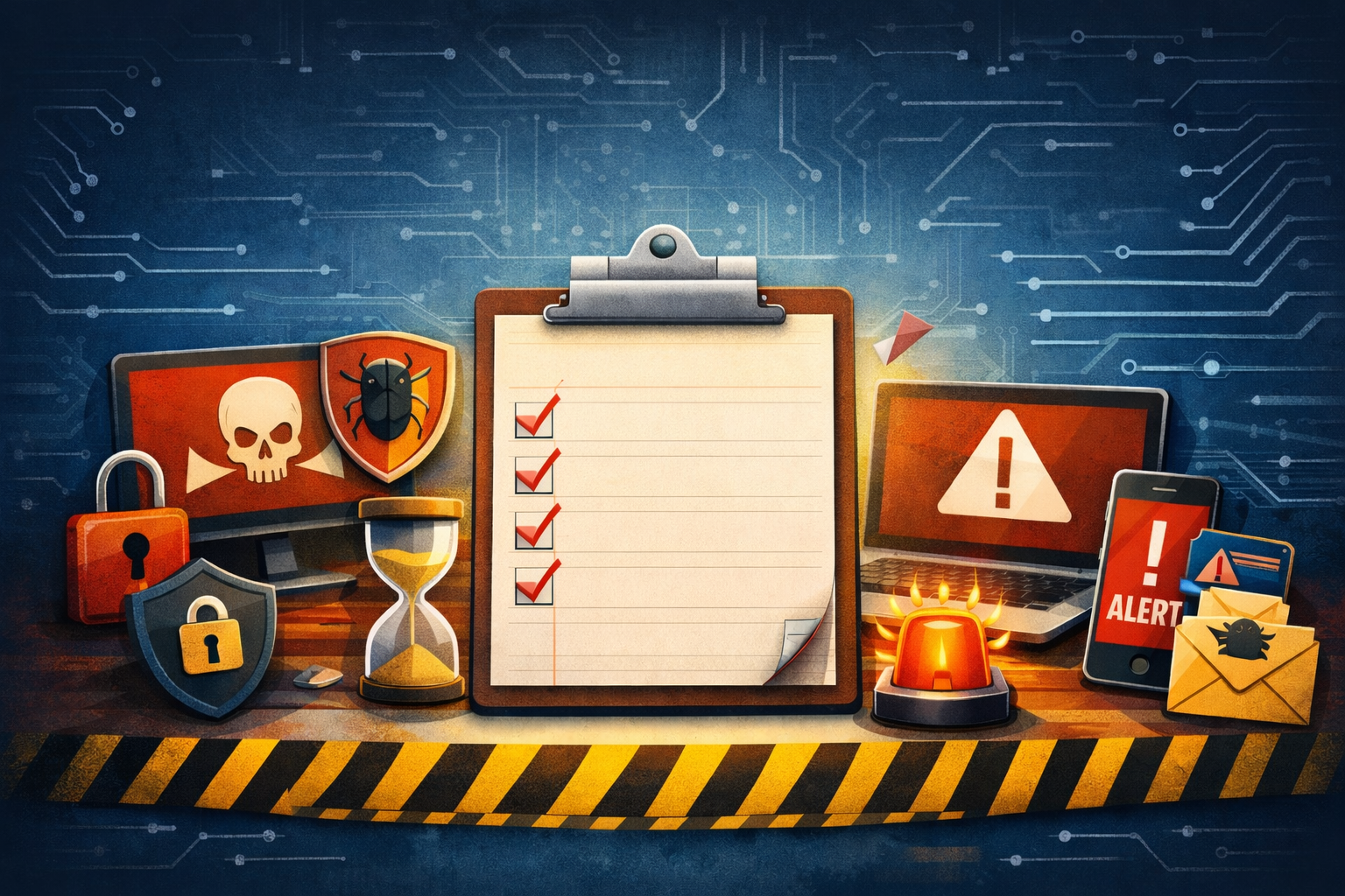 A Plain-English Cyber Incident Checklist for Small Businesses: What To Do in the First 24 Hours